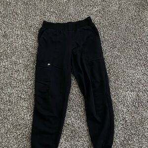 Fabletics black scrub joggers